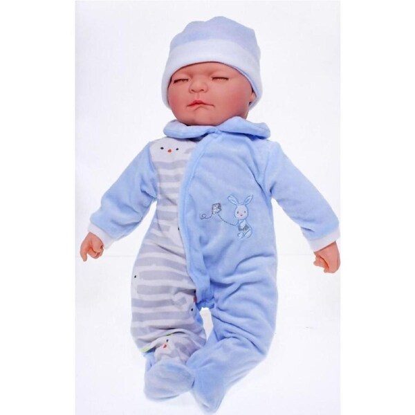 Cotton Candy - Baby Doll Asher - Blue Jumpsuit