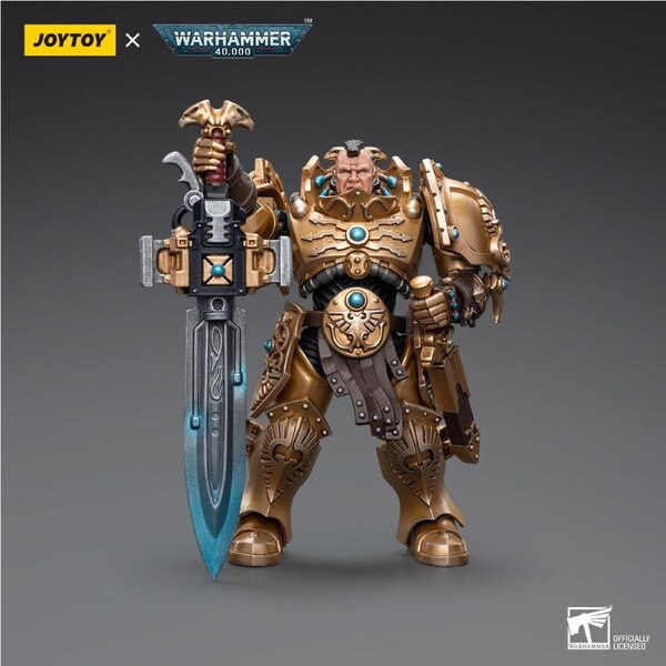 Warhammer Collectibles: 1/18 Scale Adeptus Custodes Custodian Guard with Sentinel Blade