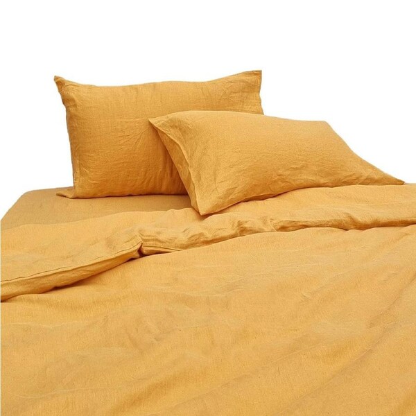 2pc J Elliot Home Linen Collection 48x74cm Pillowcases/Bed Pillow Case Honey