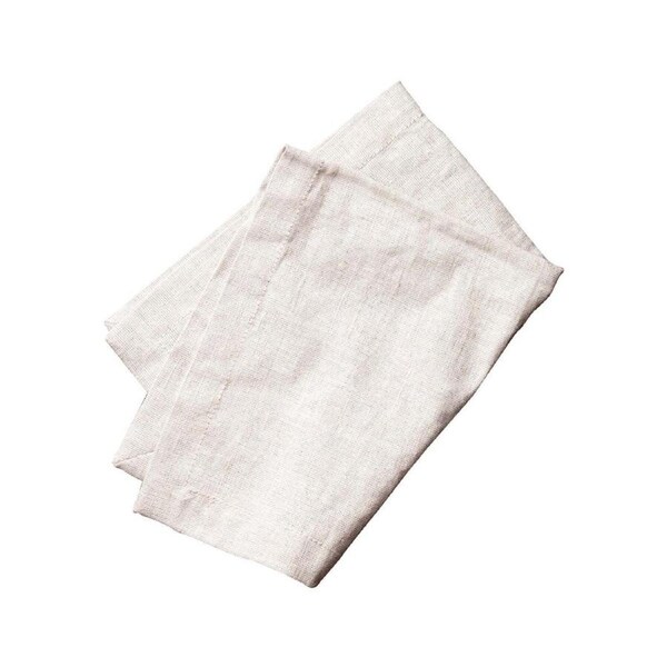 4pc J Elliot Home Linen Collection 50x50cm Square Napkin/Table Serviette White