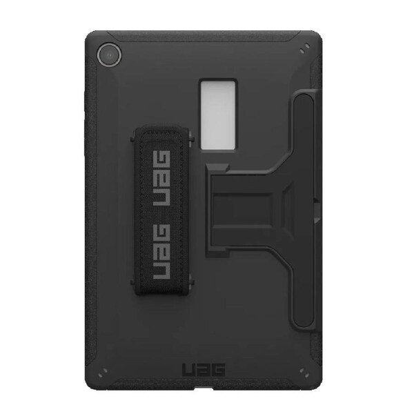 UAG Scout Case For Samsung Galaxy Tab A9+ w/ Kickstand & Handstrap - Black