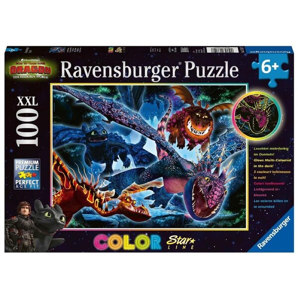 Ravensburger - Dragons 3 Puzzle 100 Piece