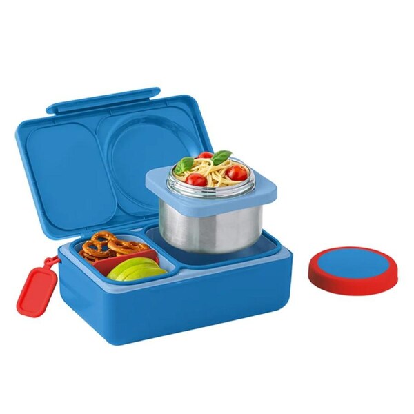 OmieBox Up Hot & Cold Bento Box Cosmic Blue