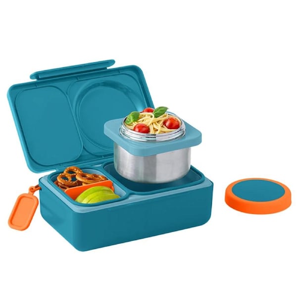 OmieBox Up Hot & Cold Bento Box Teal Green