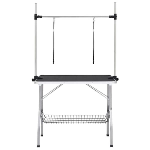 Anti Slip Dog Bath Grooming Table Pet Cat Height Adjustable Portable Salon Vet