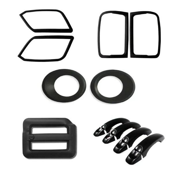 Headlight Tail Fog Light Tank Handle Cover Trim Set for Volkswagen Amarok 09-22