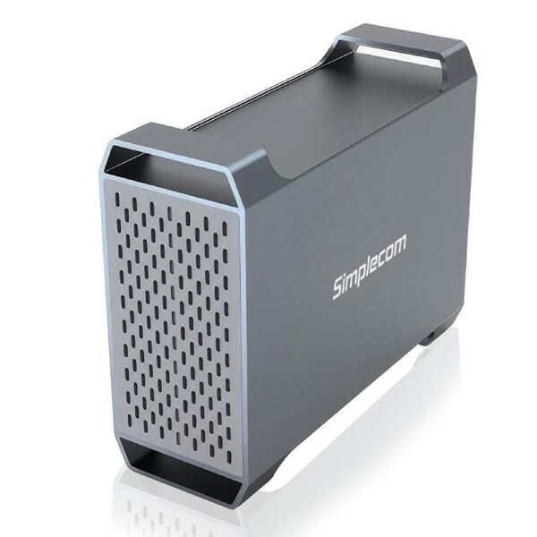 Simplecom SE482 SS USB Dual Bay 3.5" SATA Hard Drive