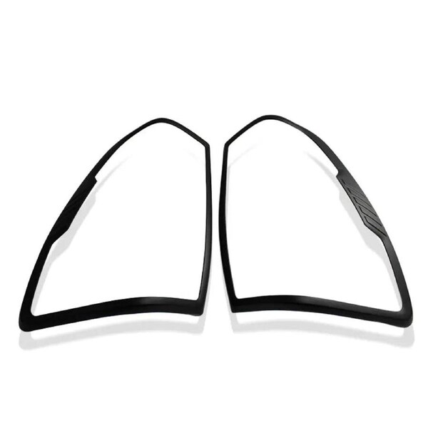 Tail light Taillight Covers For Mazda BT-50 2020- 2024 Matte Black Trims