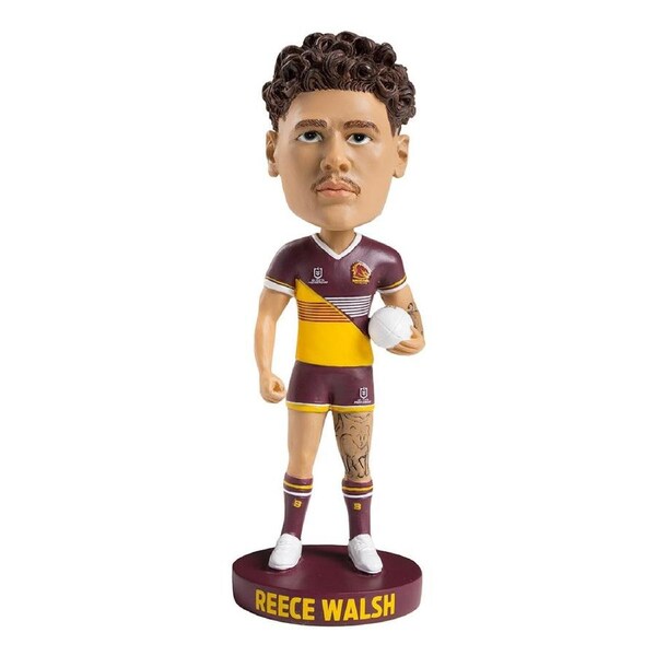 Brisbane Broncos Reece Walsh NRL Bobblehead Collectible Statue