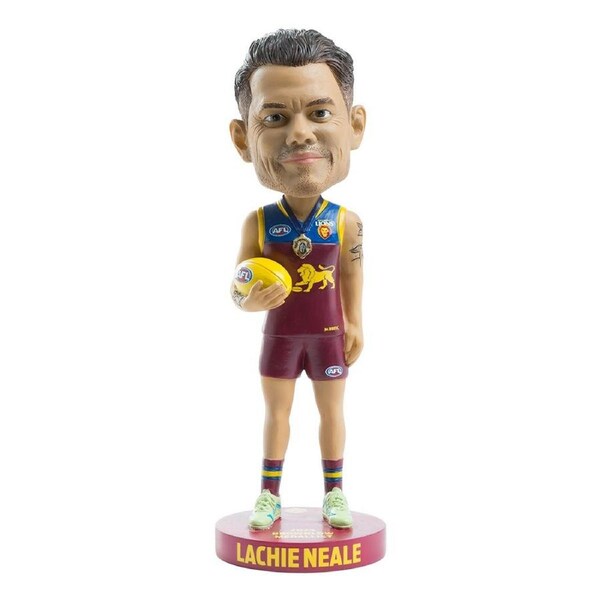 Brisbane Lions Lachie Neale Brownlow Medal AFL Bobblehead Collectible
