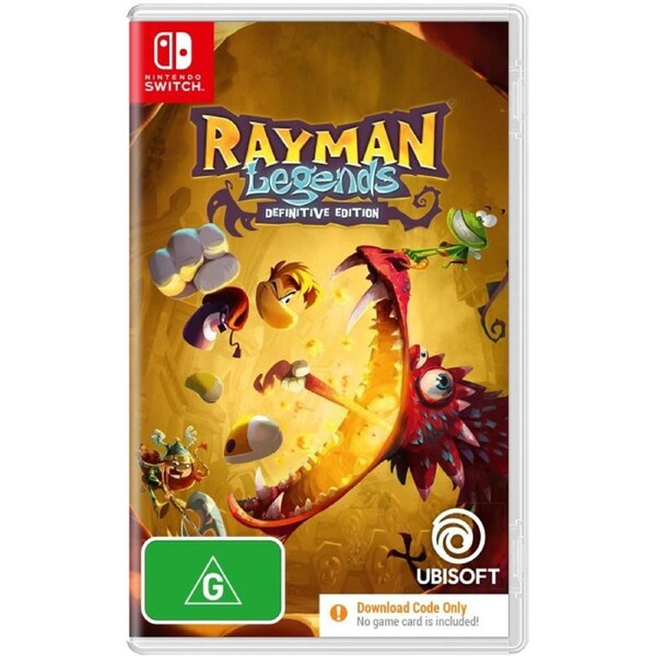 Rayman Legends Definitive Edition (Download Code) (Switch)