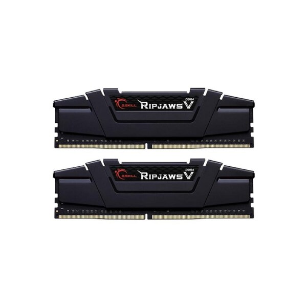 G.Skill Ripjaws V 16GB(2X8GB) DDR4 3200Mhz Dual Module CL16 Memory Black [F4-3200C16D-16GVKB]