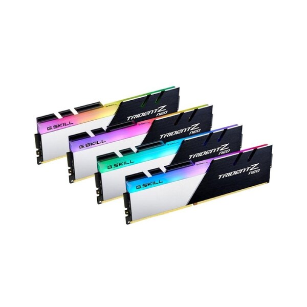 G.Skill Trident Z Neo 64GB(4X16GB) DDR4 3600Mhz Qual Module CL18 Memory Black [F4-3600C18Q-64GTZN]