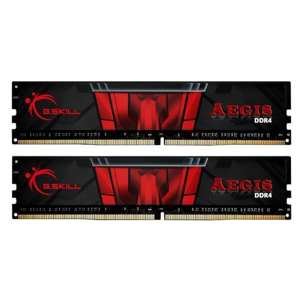 G.Skill Aegis 32GB(2X16GB) DDR4 3200Mhz Dual Module CL16 Memory Black [F4-3200C16D-32GIS]