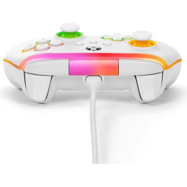 Powera Xbox Series S/X 3m Wired Console Gaming Controller Lumectra White
