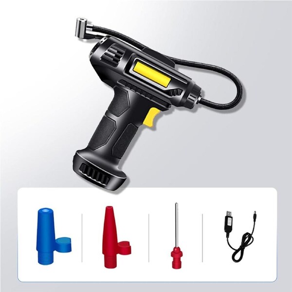 12V Air Compressor Pump Automatic Digital Car Tyre Inflators Handheld Cordless