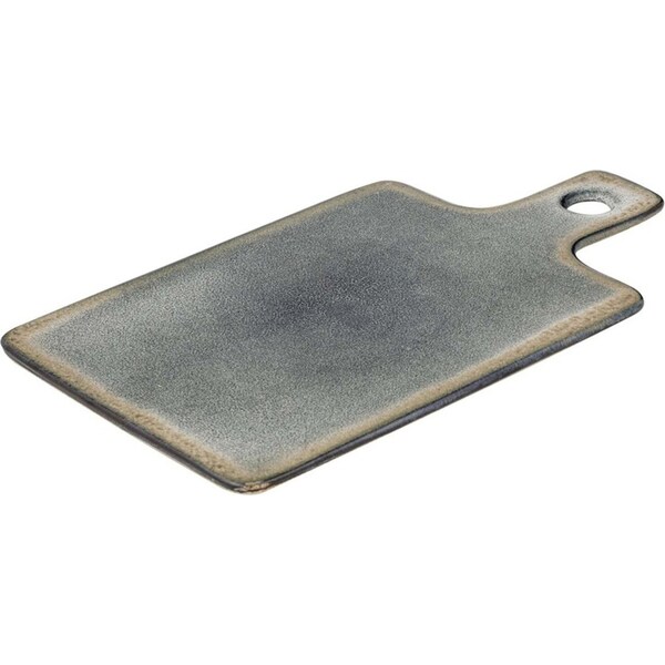 Ladelle Fusion Stoneware 39cm Rectangular Paddle/Serving Platter Serveware Mocha