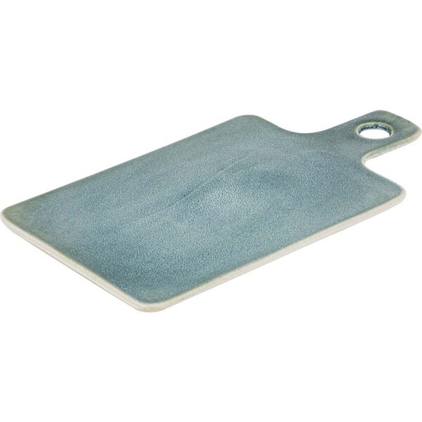 Ladelle Fusion Stoneware 39cm Rectangular Paddle/Serving Platter Serveware Teal