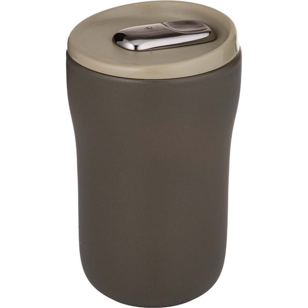 Ladelle Eco Brew II Double Wall Ceramic 350ml Travel Mug/Tumbler Drink Cup Sage