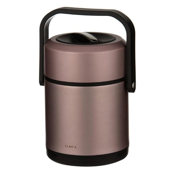 Tempa Parker Stainless Steel 1.6L/21cm Insulated Food Container w/ Handle Blush