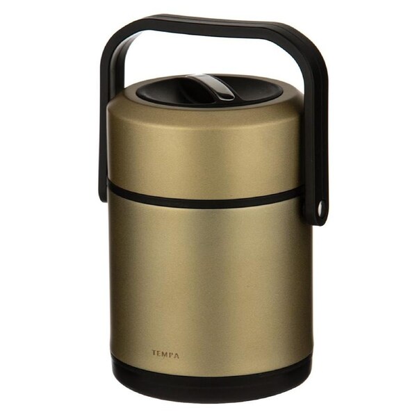 Tempa Parker Stainless Steel 1.6L/21cm Insulated Food Container w/ Handle Gold