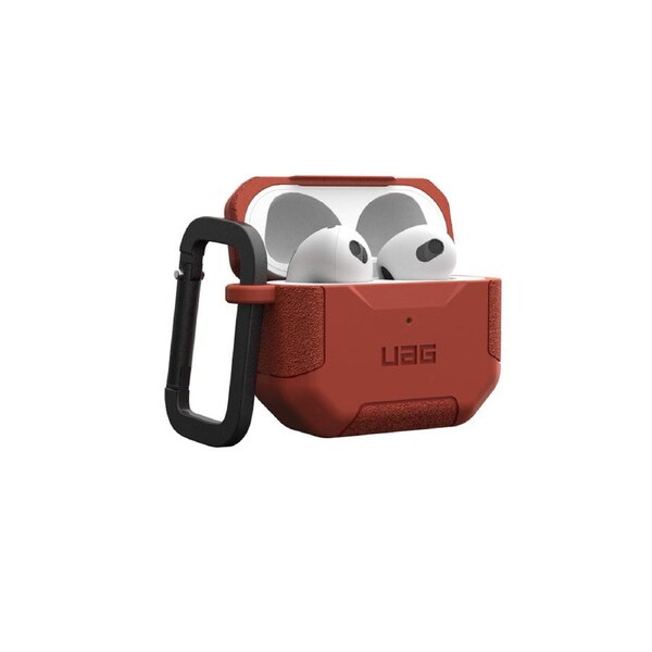 Urban Armour Gear Scout Case Holder w/ Carabiner For AirPods Gen 3 Olive Drab