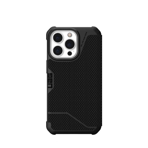 Urban Armour Gear Metropolis Phone Case Cover For iPhone 13 Pro Black