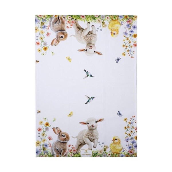 2PK Ashdene Cotton 70cm Sweet Meadows Kitchen Towel Dish/Glass Drying Cloth