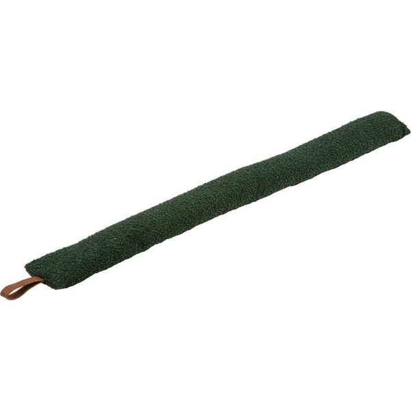 Ladelle Boucle Forest Green 7x90cm Wind Stopper Draught Excluder