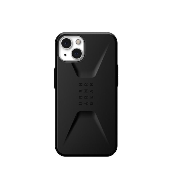 Urban Armour Gear Civilian Case Mobile Phone Cover For Apple iPhone 13 Black