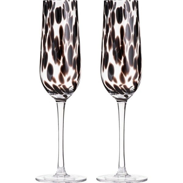2PK Tempa Selena 245ml/25cm Stemmed Champagne Glass Drinkware Glassware Cup Set