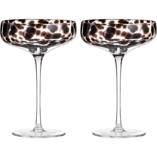 2PK Tempa Selena 275ml/17cm Stemmed Coupe Glass Cup Drinkware Glassware Set