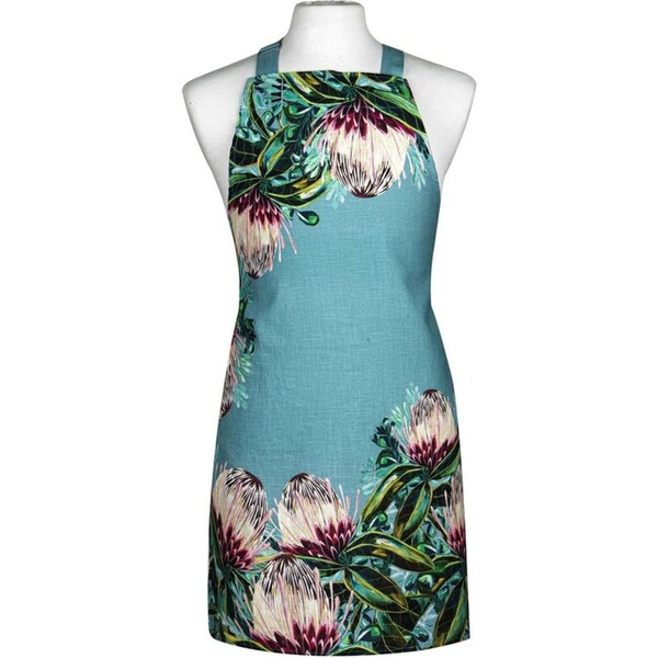 Ashdene Linen 70x90cm Radiance Misty Adjustable Apron Kitchen/Baking Cooking