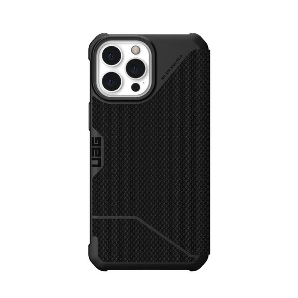 Urban Armour Gear Metropolis Phone Case Cover For iPhone 13 Pro Ma Black