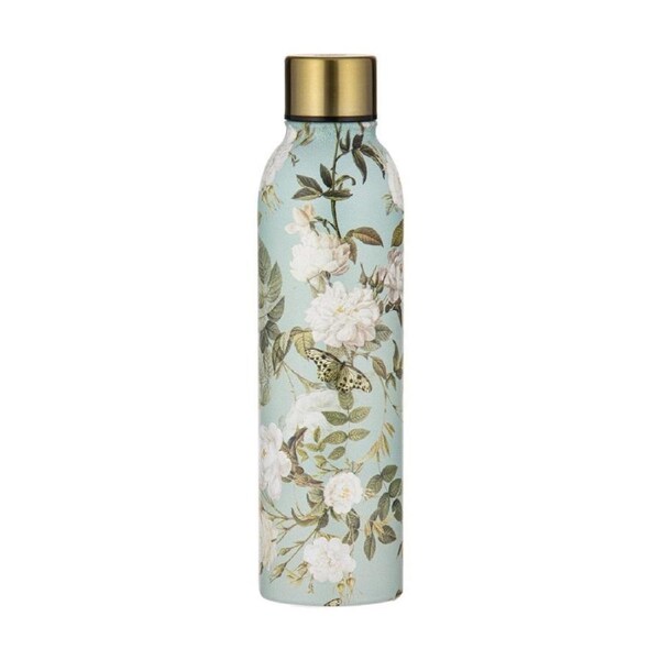 Ashdene Elegant Rose Stainless Steel 500ml/24.5cm Travel Drink Water Bottle Mint