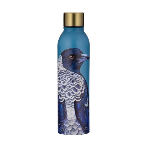 Ashdene Stainless Steel 500ml Modern Birds Magpie Drinking Bottle/Cup w/ Lid