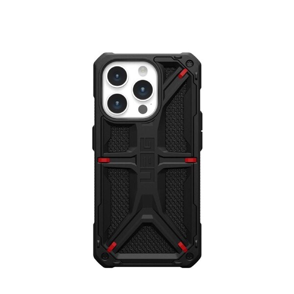 Urban Armour Gear Monarch Phone Case Mobile Cover For iPhone 15 Pro Black
