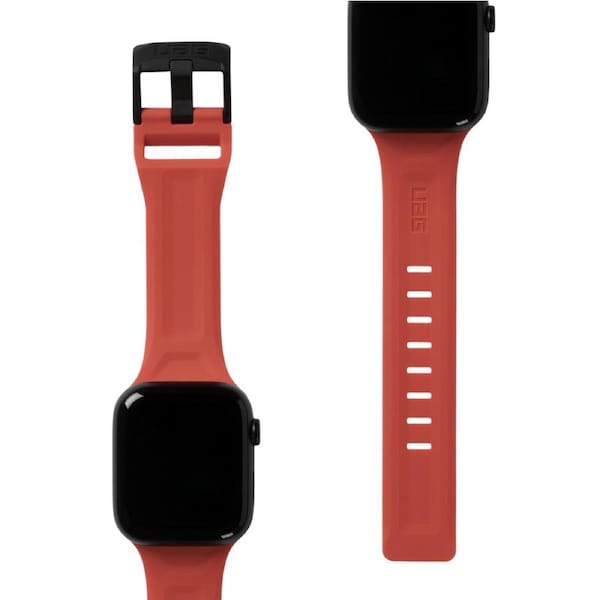 Urban Armour Gear Scout Silicone Strap Band For Apple Watch 49/45/44/42mm Rust