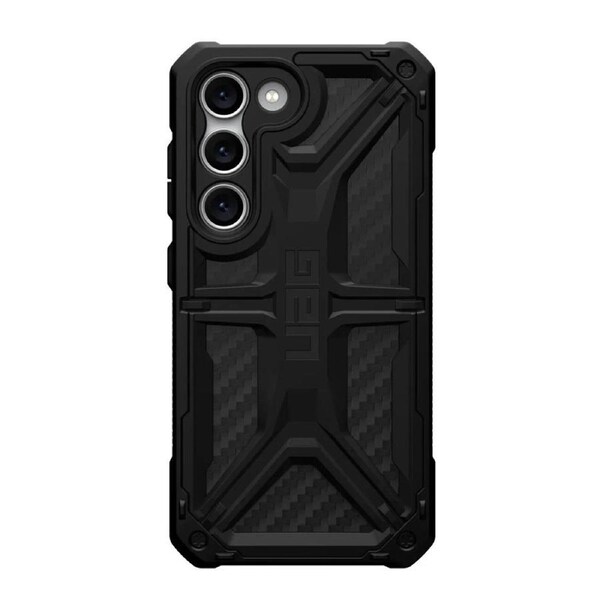 Urban Armour Gear Monarch Ascot Case Cover For Samsung Galaxy S23 Carbon Fiber