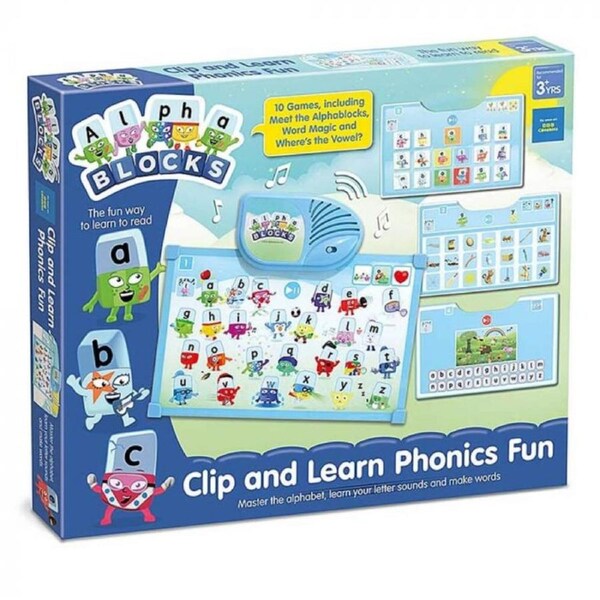 Alphablocks Clip and Learn Phonics Fun