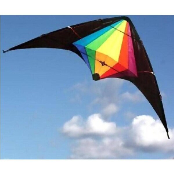 Windspeed - Black Widow Stunt Kite Dual Control - Ocean Breeze Model 7515