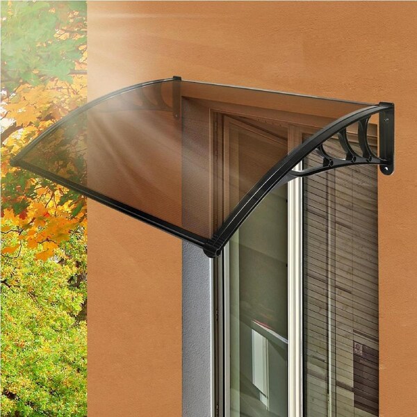 1m x 1.2m Mountview Door & Window Awnings - Tawny
