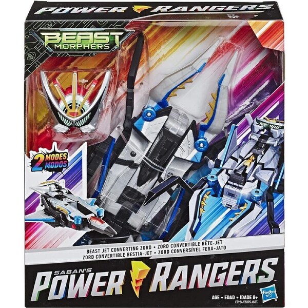 Power Rangers Power Rangers Beast Jet Converting Zord Ages 8+ New Toy Play Gift