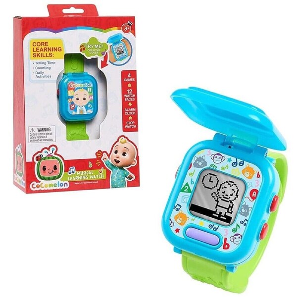 Cocomelon JJ Learning Wrist Watch Ages 3+ New Toy Telling Time Counting Play