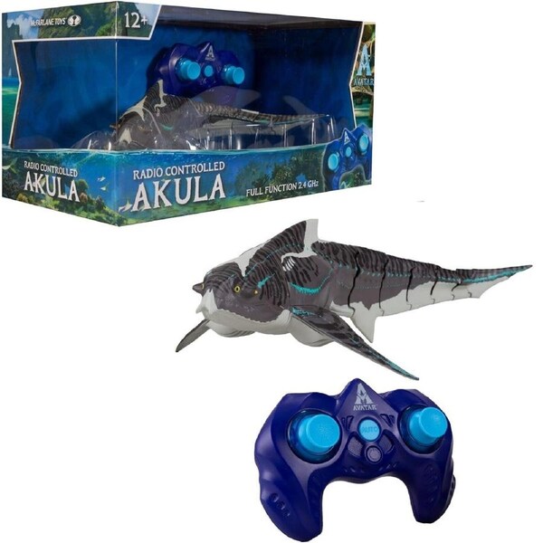 The Way of Water World of Pandora Remote Control Akula Fish Play Movie Gift
