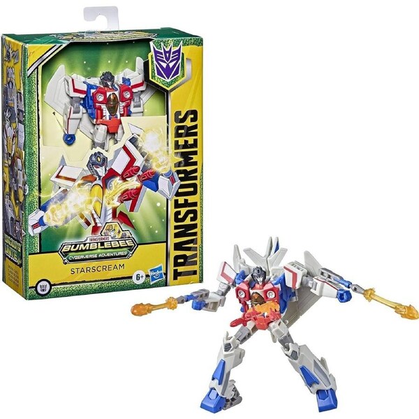 Transformers Cyberverse Deluxe Starscream Ages 6+ New Toy Robot