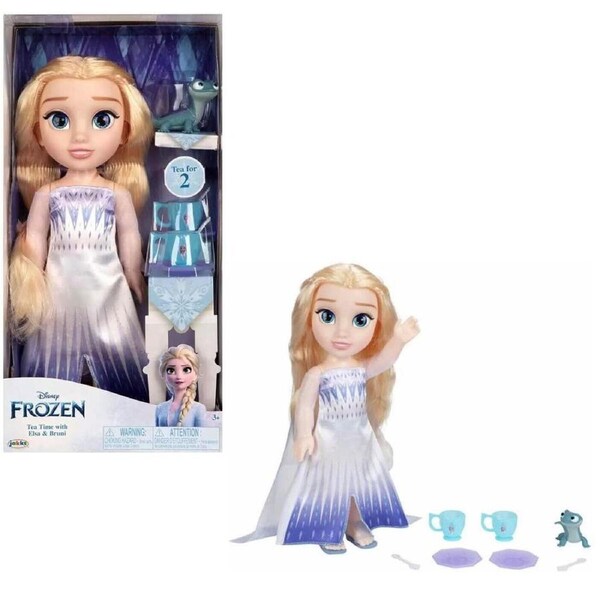 Jakks Disney Princess Doll Tea Time Elsa Play Frozen Gift