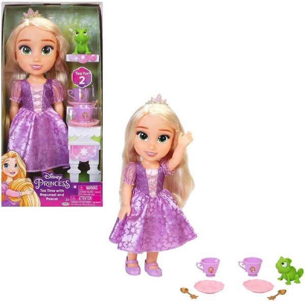 Jakks Disney Princess Doll Tea Time Rapunzel Play Frozen Gift