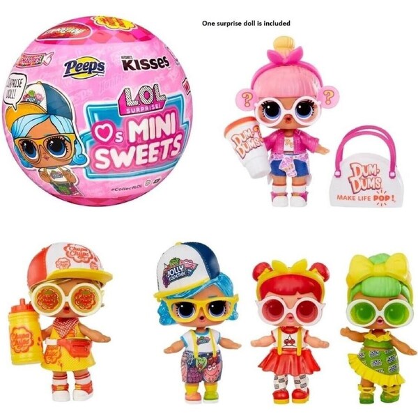 L.O.L. Surprise Loves Mini Sweets Dolls with 8 Surprises Candy Theme LOL Toy