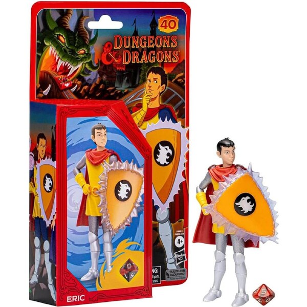Dungeons & Dragons Eric Cartoon Classics 6-Inch-Scale Action Figure Play Game Cartoon